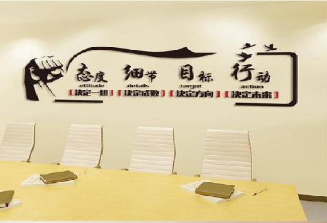 新龙企业文化墙主要展示什么？