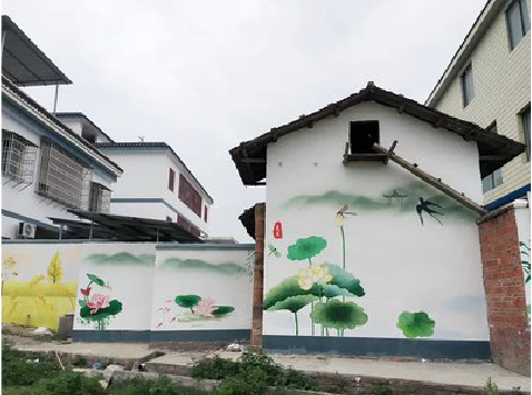 新龙室外墙绘-从选材到保养。