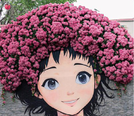 新龙墙体彩绘-网红墙打卡