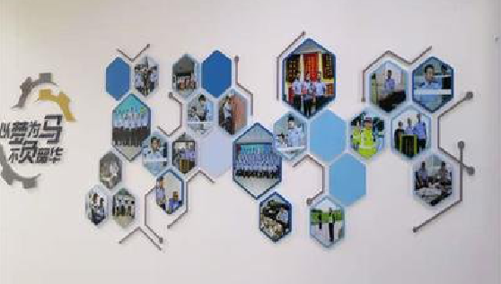 新龙文化墙最常见的做法。