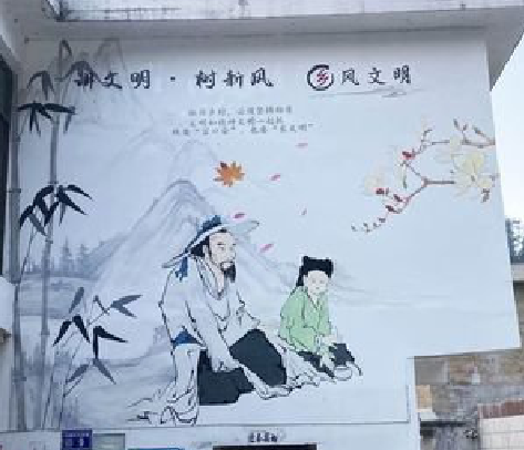 新龙分享几个墙绘保养知识。