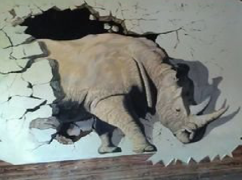 新龙在墙绘中，如何绘制3D效果？